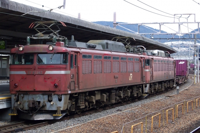 JR貨物 国鉄EF81形電気機関車 EF81 142 鉄道フォト・写真 by えこださん 京都駅 (JR)：2011年03月14日13時ごろ