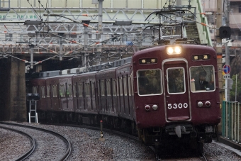 阪急電鉄 阪急5300系電車 5300 鉄道フォト・写真 by えこださん 南方駅 (大阪府)：2015年03月18日16時ごろ