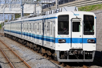 東武鉄道 東武8000系電車 8460 鉄道フォト・写真 by えこださん 新鎌ケ谷駅 (東武)：2015年11月06日13時ごろ