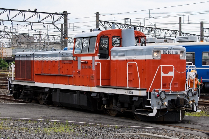 鉄道フォト・写真：JR西日本 国鉄DE10形ディーゼル機関車 DE10 1118 梅小路京都西駅 鉄道フォト・写真 by えこださん - 撮影日 2024/07/04 13:37