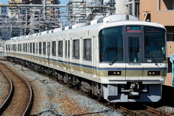 JR西日本221系電車 クモハ221-63 鉄道フォト・写真 by えこださん 福島駅 (大阪府|JR)：2016年08月31日09時ごろ