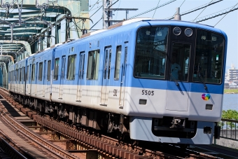 阪神電鉄 阪神5500系電車 5505 鉄道フォト・写真 by えこださん 淀川駅：2016年08月31日13時ごろ