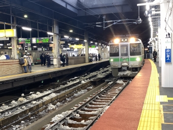 JR北海道 721系 鉄道フォト・写真 by 星鉄さん 札幌駅：2024年02月07日15時ごろ