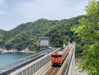 JR西日本 鉄道フォト・写真 by 不思議さんさん 餘部駅：2023年05月21日12時ごろ