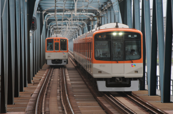 .^っ. т^ 阪神電鉄 9501 鉄道フォト | レイルラボ(RailLab)