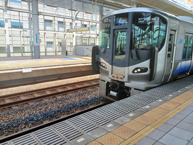 鉄道フォト・写真：JR西日本223系電車 クハ222-2518 りんくうタウン駅 (JR) 鉄道フォト・写真 by shingouki0000さん - 撮影日 2024/05/26 14:54