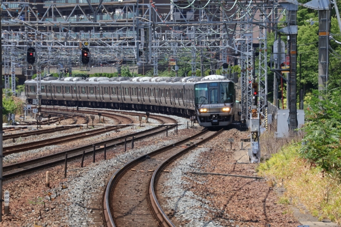 鉄道フォト・写真：JR西日本223系電車 クモハ223-2065 山崎駅 (京都府) 鉄道フォト・写真 by shingouki0000さん - 撮影日 2024/07/28 11:30