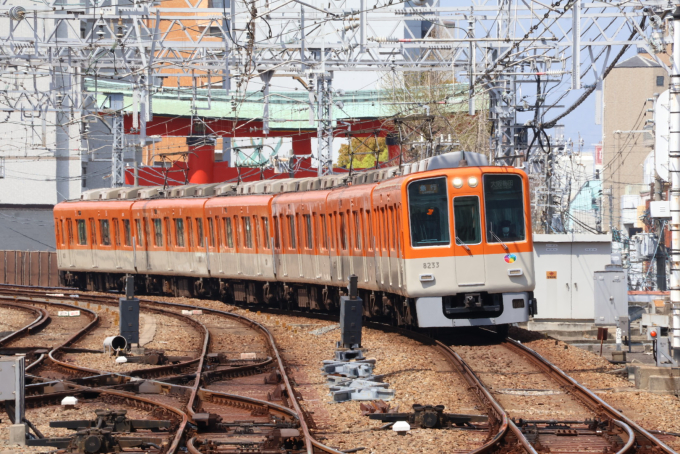 阪神8000系 8233F編成 (尼崎車庫) 鉄道フォト | レイルラボ(RailLab)