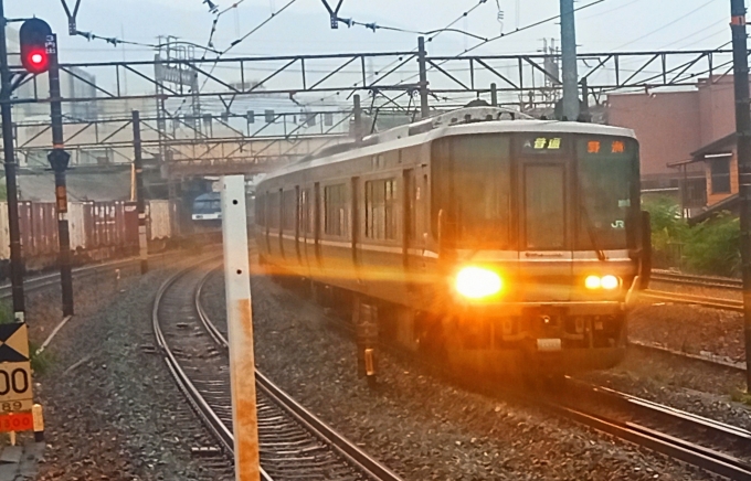 鉄道フォト・写真：JR西日本223系電車 クモハ223-2057 石山駅 鉄道フォト・写真 by Mesoさん - 撮影日 2024/07/12 07:52