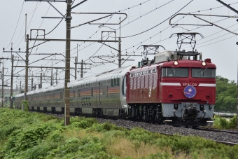 JR東日本 国鉄EF81形電気機関車 カシオペア紀行(特急) 鉄道フォト・写真 by JadeiteTraveler / 翡翠輝石の旅人さん 蓮田駅：2024年06月21日10時ごろ