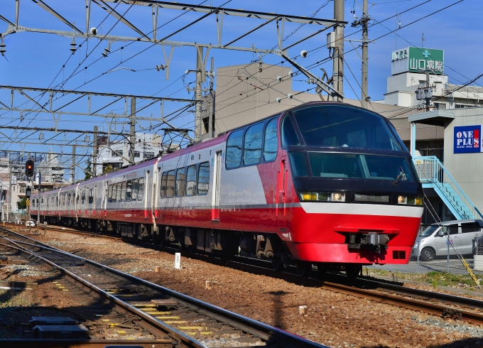 名古屋鉄道 1200系 パノラマsuper 大江駅 (愛知県) 鉄道フォト・写真
