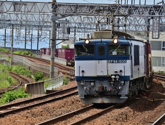 JR貨物 EF64形電気機関車 EF64-1035 鉄道フォト・写真 by m433さん 枇杷島駅 (JR)：2020年06月20日13時ごろ