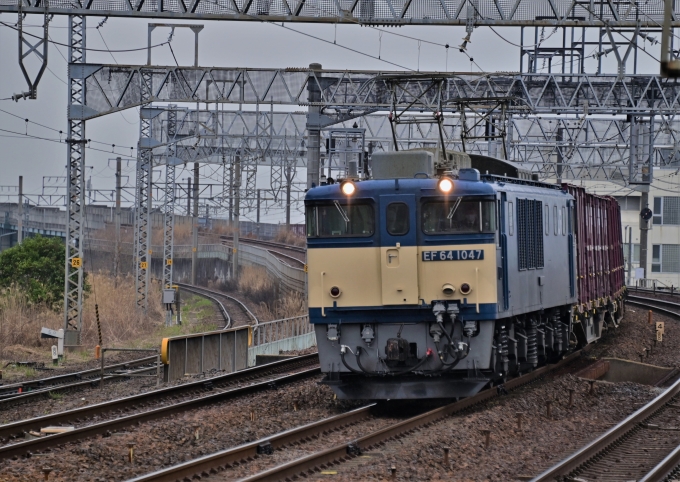 JR貨物 EF64形電気機関車 EF64-1047 鉄道フォト・写真 by m433さん 枇杷島駅 (JR)：2021年03月25日09時ごろ