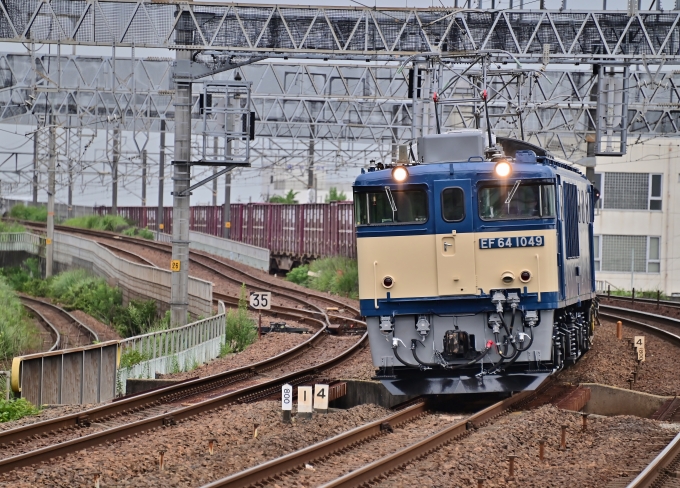 JR貨物 EF64形電気機関車 EF64-1049 鉄道フォト・写真 by m433さん 枇杷島駅 (JR)：2020年07月28日09時ごろ
