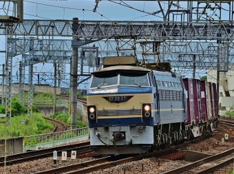 JR貨物 EF66形電気機関車 EF66 27 鉄道フォト・写真 by m433さん 枇杷島駅 (JR)：2020年06月20日13時ごろ
