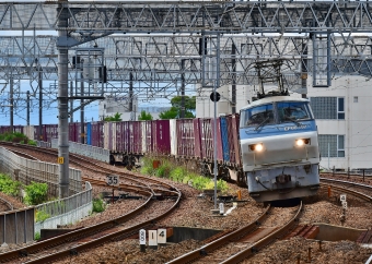 JR貨物 EF66形電気機関車（一次車） EF66 107 鉄道フォト・写真 by m433さん 枇杷島駅 (JR)：2020年05月21日13時ごろ