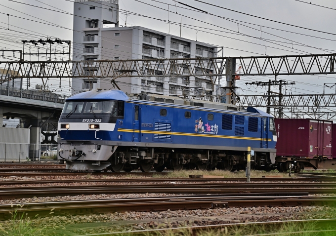 JR貨物 EF210形 EF210-323 鉄道フォト・写真 by m433さん 笠寺駅：2020年10月19日09時ごろ