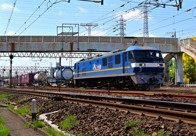 JR貨物 EF210形 EF210-324 鉄道フォト・写真 by m433さん 笠寺駅：2023年05月12日09時ごろ