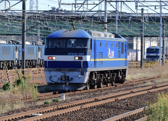 JR貨物 EF210形 EF210-354 鉄道フォト・写真 by m433さん 稲沢駅：2023年11月14日13時ごろ
