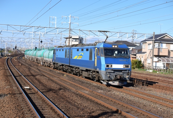 JR貨物 EH200形 EH200-3 鉄道フォト・写真 by m433さん ：2023年12月26日13時ごろ