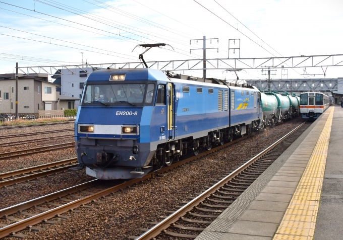 JR貨物 EH200形 EH200-8 鉄道フォト・写真 by m433さん ：2023年12月27日11時ごろ