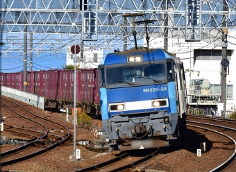 JR貨物 EH200形 EH200-24 鉄道フォト・写真 by m433さん 枇杷島駅 (JR)：2022年11月16日09時ごろ