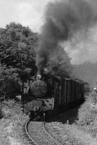 国鉄C56形蒸気機関車 149 鉄道フォト・写真 by apphgさん 野辺山駅：1972年08月13日00時ごろ