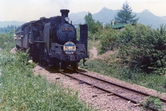 国鉄C56形蒸気機関車 3Lの旅 144 鉄道フォト・写真 by apphgさん 野辺山駅：1972年06月11日00時ごろ