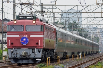 JR貨物 国鉄EF81形電気機関車 鉄道フォト・写真 by Tomo-Papaさん 土呂駅：2016年08月15日17時ごろ