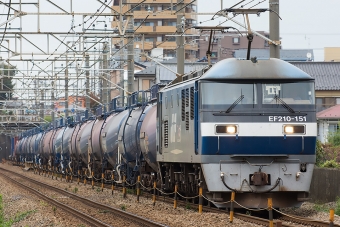 JR貨物 EF210形 EF210-151 鉄道フォト・写真 by Tomo-Papaさん 東所沢駅：2016年10月13日00時ごろ
