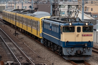 JR貨物 国鉄EF65形電気機関車 鉄道フォト・写真 by Tomo-Papaさん 国立駅：2022年01月23日00時ごろ