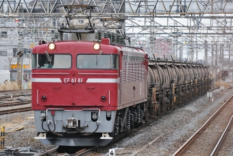 JR東日本 国鉄EF81形電気機関車 鉄道フォト・写真 by Tomo-Papaさん 我孫子駅：2010年12月19日00時ごろ