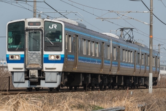 JR西日本 クハ212形 クハ212-5 鉄道フォト・写真 by Tomo-Papaさん 中庄駅：2019年02月26日00時ごろ