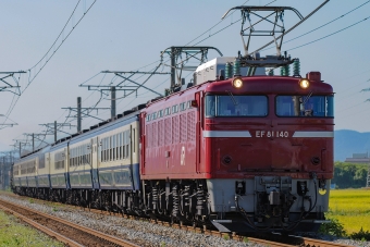 JR東日本 国鉄EF81形電気機関車 鉄道フォト・写真 by Tomo-Papaさん 荻川駅：2010年09月05日00時ごろ