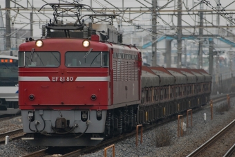 JR東日本 国鉄EF81形電気機関車 鉄道フォト・写真 by Tomo-Papaさん 我孫子駅：2006年12月16日00時ごろ