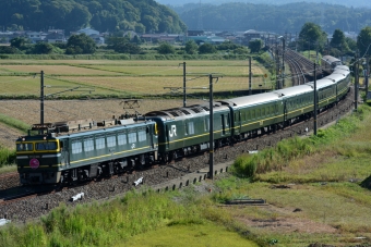 JR西日本 国鉄EF81形電気機関車 トワイライトエクスプレス(特急) 鉄道フォト・写真 by Tomo-Papaさん 大聖寺駅 (IRいしかわ)：2014年09月21日00時ごろ