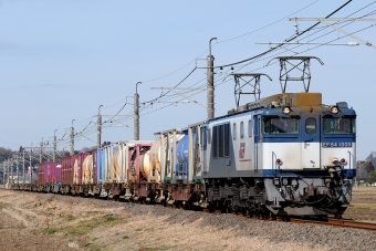 JR貨物 国鉄EF64形電気機関車 鉄道フォト・写真 by Tomo-Papaさん 下総神崎駅：2013年02月09日00時ごろ