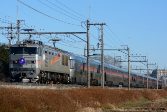 JR東日本 EF510形 カシオペア(特急) EF510-510 鉄道フォト・写真 by Tomo-Papaさん 蓮田駅：2014年12月22日00時ごろ