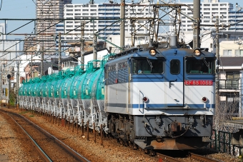 JR貨物 国鉄EF65形電気機関車 鉄道フォト・写真 by Tomo-Papaさん 尻手駅：2011年11月17日00時ごろ