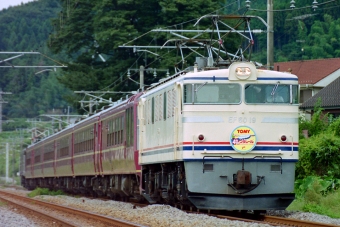 JR東日本 国鉄EF60形電気機関車 鉄道フォト・写真 by Tomo-Papaさん 西松井田駅：1999年09月26日00時ごろ