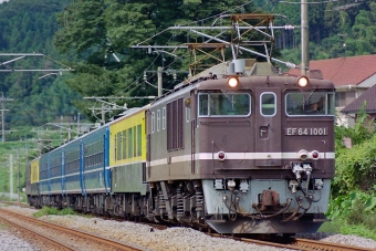 JR東日本 国鉄EF64形電気機関車 鉄道フォト・写真 by Tomo-Papaさん 西松井田駅：1999年09月26日00時ごろ