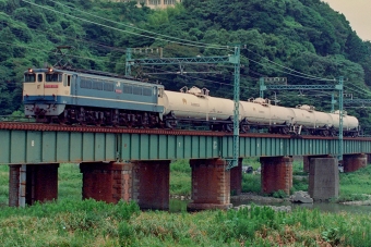JR貨物 国鉄EF65形電気機関車 鉄道フォト・写真 by Tomo-Papaさん 興津駅：2001年08月05日00時ごろ