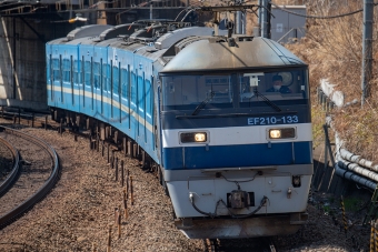 JR貨物 EF210形 EF210-133 鉄道フォト・写真 by Tomo-Papaさん 立川駅：2021年02月28日00時ごろ