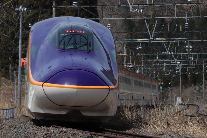 JR東日本 E821形(Mc) E821-2 鉄道フォト・写真 by すらんとのーずさん 大沢駅 (山形県)：2024年04月07日11時ごろ
