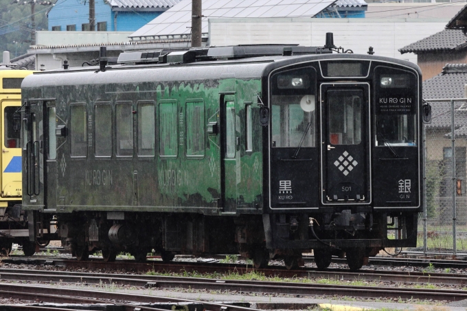 鉄道フォト・写真：平成筑豊鉄道400・500形気動車 501 金田駅 鉄道フォト・写真 by すらんとのーずさん - 撮影日 2024/06/27 17:25