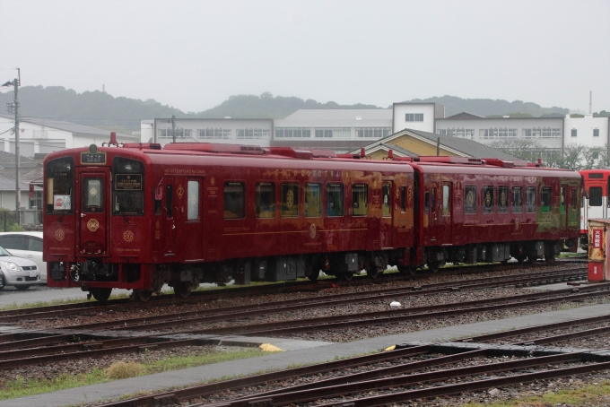 鉄道フォト・写真：平成筑豊鉄道400・500形気動車 402 金田駅 鉄道フォト・写真 by すらんとのーずさん - 撮影日 2024/06/27 17:31