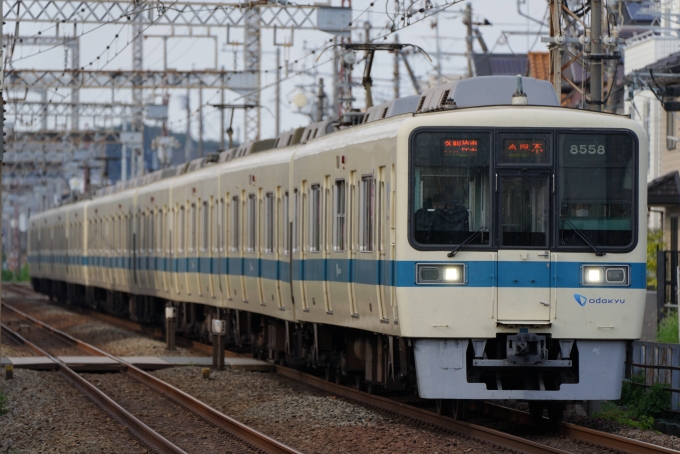 鉄道フォト・写真：小田急電鉄 小田急8000形電車 8558 海老名駅 (小田急) 鉄道フォト・写真 by nobu_32さん - 撮影日 2023/09/16 15:24