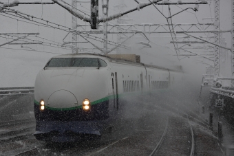 JR東日本 200系新幹線 とき(新幹線) 鉄道フォト・写真 by nobu_32さん 浦佐駅：2013年02月23日12時ごろ
