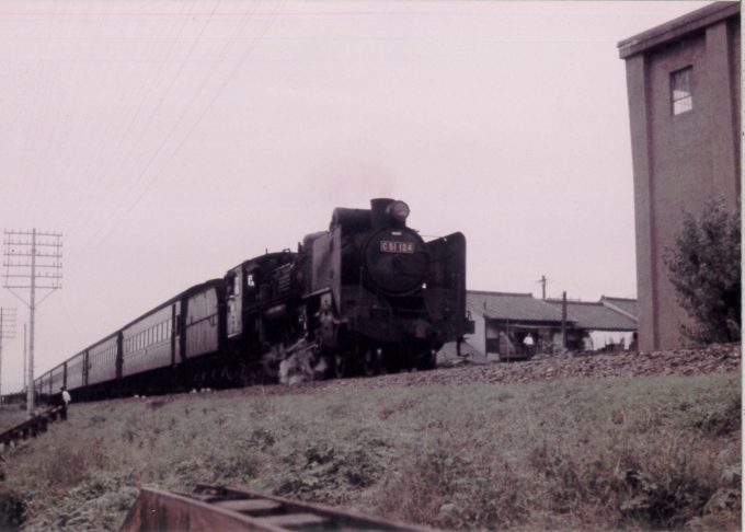 国鉄C51形蒸気機関車 C51-154 鉄道フォト・写真 by 二ヶ領用水の桜さん 二条駅 (JR)：1962年05月01日00時ごろ