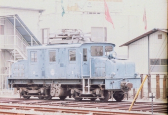 秩父鉄道デキ1形電気機関車 デキ2 鉄道フォト・写真 by 二ヶ領用水の桜さん 熊谷駅 (秩父鉄道)：1987年03月29日00時ごろ